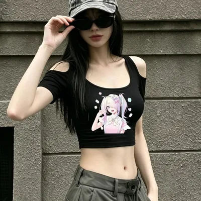 Needy Girl Overdose – haut court pour femmes, t-shirt cutecore emo gyaru, dollette kawaii, drôle, cutecore, été