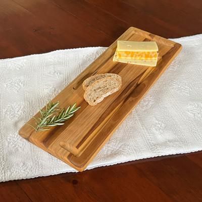 Entertaining Time,'Charcuterie Board Handcrafted from Sustainable Teakwood'