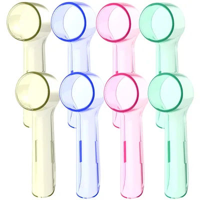 Housses anti-poussière pour brosse à dents électrique, compatible avec Braun Oral B, têtes de rechange rondes, série Protector