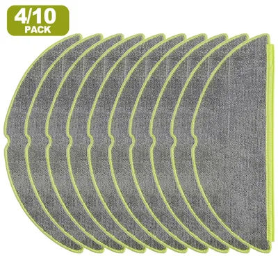 4/10pcs Washable Reusable Mop Cloth Replacement For Roomba 205 For DustCompactor For Combo Robot Vacuum Cleaner Accessories
