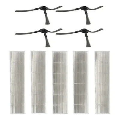 HEPA Filter Side Brush for Vileda VR 102 VR102 Robotic Vacuum Cleaner Parts Accessories