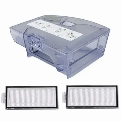 【A16Z】Dust Box Water Tank For Roborock T8/Q7 MAX Sweeping Robot Vacuum Cleaner Replacement Parts Dustbin Filters