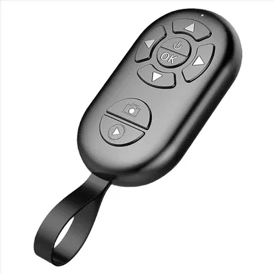 ABAC-For Tiktok Compatible Wireless Remote Controller Rechargeable Bluetooth 8 Buttons Phone Selfie Photo Shutter Video Page Tur