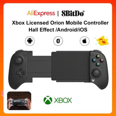 8BitDo NEW Ultimate Bluetooth Mobile Gaming Controller Xbox Edition for Android with Hall Effect Joysticks and Hall Triggers