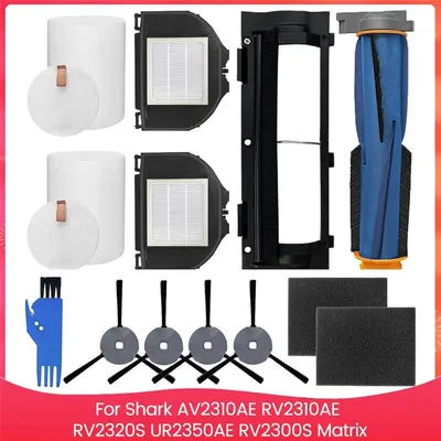 ABWR-Replacement Parts For Shark AV2310AE RV2310AE RV2320S UR2350AE RV2300S Matrix Robot Vacuum Cleaner Accessories