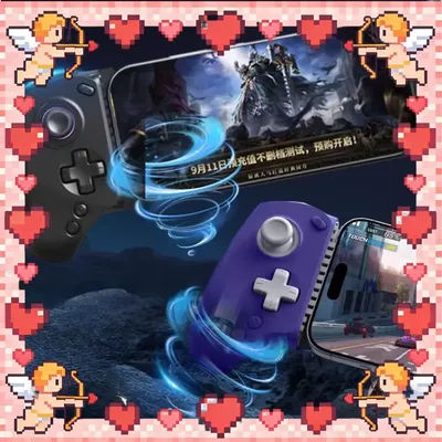 New Abxylute S8 Stretching Mobile Tablet Game Controller Type-C Bluetooth Mobile Game Streaming Simulator Cloud Game Accessory