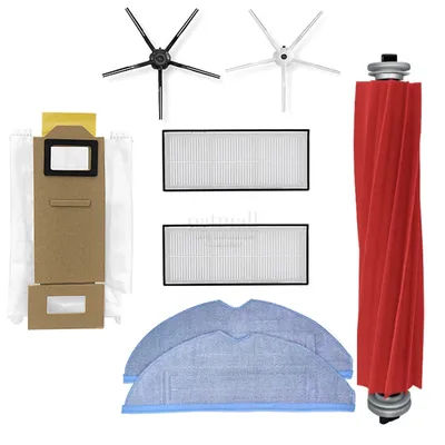 Spare Parts For Xiaomi Roborock S7 For Xiaomi T7S / T7S Plus Robot Vacuum Cleaner Replacement Hepa Filter Roller Brush Mop