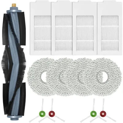 B53C Replacement Parts For Yeedi Floor 3 Station Robot Vacuum Cleaner Accessories Main Side Brushes Hepa Filter Mop Cloth