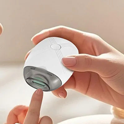 Electric Nail Clipper Grinding and Polishing with Light Automatic Nail Trimmer Rechargeable Nail Cutter Manicure for Baby Adult