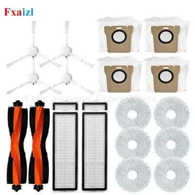 Accessories For Xiaomi Robot Vacuum X20 + / X20 Plus Parts Main Side Brush Hepa Filter Mop Cloth Dust Bag Replacement