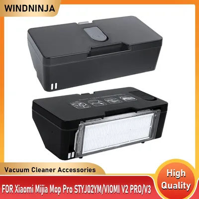 2 in 1 Water Tank Dust Box For Xiaomi MIJIA Robot Vacuum Mop Pro 3C STYJ02YM B106CN for VIOMI V2 V2 PRO V3 Vacuum Cleaner Parts