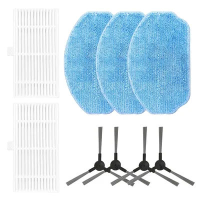 For Conga M10 For BR151 Robot Vacuum Cleaner Side Brush HEPA Filter Mop Pads Kit Home Appliance Parts Household Supplies