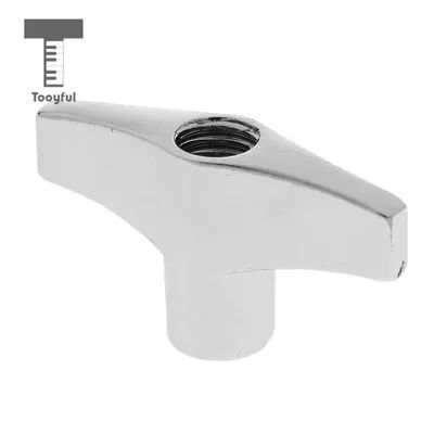 Tooycomparator-Support de cymbale inclinable en forme de T, alliage de zinc, écrou à oreilles, dégagement rapide pour lecteur de batterie, accessoire PerSCH, 8mm
