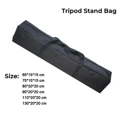 Sac de transport pour trépied en tissu Oxford imperméable, mallette de rangement portable 65/75/80/90/110/130cm, supports de micro, supports de haut-parleur, équipement d'éclairage