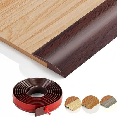 Bande de Transition professionnelle pour tapis de carrelage, 3 mètres x 3,5 cm, auto-adhésive, couverture de seuil découpable, porte de maison, 1 pièce