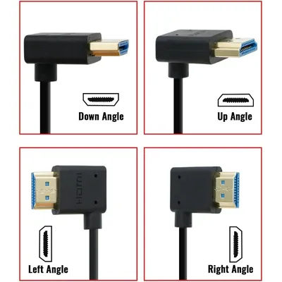 Câble HDMI 2.1 Ultra HD 8K haute vitesse pour moniteur Atomos Ninja V, Z CAM E2, Sony FS5 | FS7 | Appareils photo A7S3 19,7 pouces | 50CM