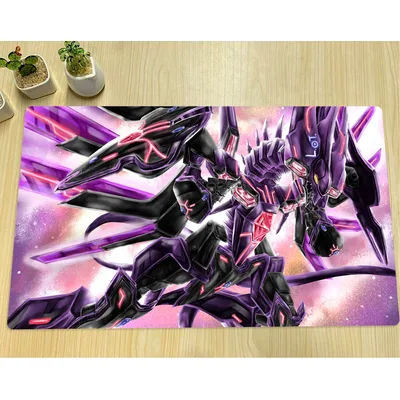 YuGiOh ZEXALⅡ – tapis de jeu Galaxy-Eyes Tachyon Dragon TCG, carte de commerce, tapis de souris animé, tapis de bureau, Zones et sac