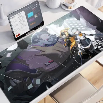 Nouveau tapis de souris de jeu ZZZ Hugo Vlad Zenless Zone Zero, tapis de bureau XXL avec impression HD, tapis de souris anime