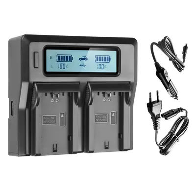 Pour Sony NP-FZ100 distillé FZ100 NPFZ100 Chargeur de batterie Rapide LCD touristes Chargeur pour Sony Alpha 9R A9R 9S A9S A7R3 7RM3 A7m3 BC-QZ1