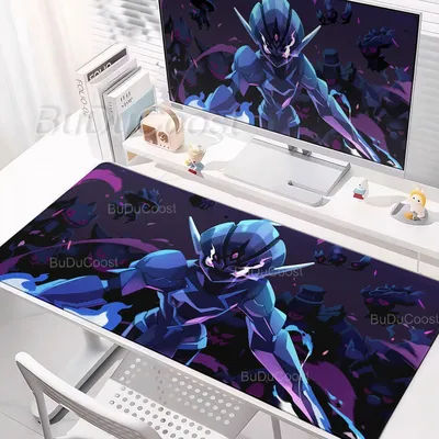 Tapis de souris Pokemon Ceruledge en caoutchouc, grand tapis de souris pour gamer, tapis de clavier d'ordinateur, tapis de jeu, accessoires de bureau, Playpad