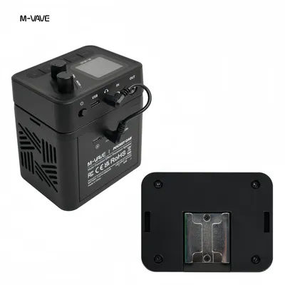 M-VAVE POCKET COMBO Amplificateur de guitare compact avec pédale multi-effets intégrée, haut-parleur rechargeable et processeur pour la pratique, le busk et les concerts
