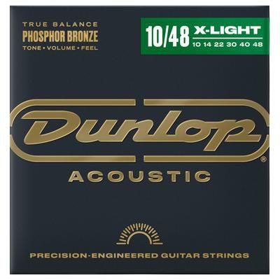 Dunlop Ph/Bronze Acoustic Set 10-48