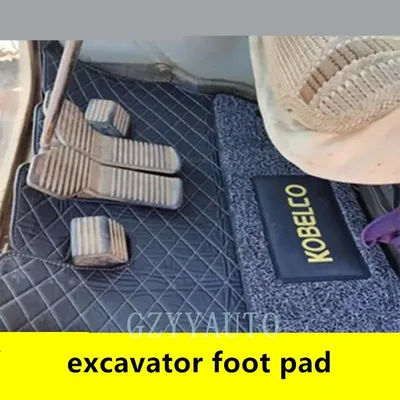 For Kobelco 75 130 140 200 210 250 260 350-8-6 excavator super 8 cab foot mat carpet high quality Durable Excavator Accessories