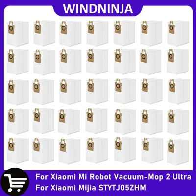 Dust Bags Accessories For Xiaomi Mi Robot Vacuum Mop 2 Ultra Mijia STYTJ05ZHM Robot Vacuum Cleaner Disposable Parts Replacement