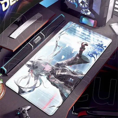 Anime Game Arknights Endfield Arcane Mousepads Durable Stitching Non-Slip Base Carpets Gamer Profissional Laptop Office Mousepad