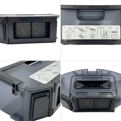 Replacement Dust Bin For Ecovacs For X5 Pro MAX-Plus High Capacity Sturdy Plastic Easy Install Robot-Vacuum Cleaner Parts