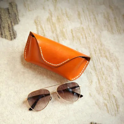 Porte-lunettes de soleil magnétique en cuir de vachette véritable, étui à lunettes, boîte de rangement pour lunettes de lecture, accessoires de lunettes
