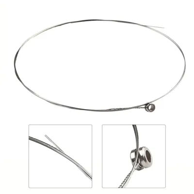 1 Corde de Guitare Acoustique (E, B, G, D, A) – Calibres 012, 014, 024, 027, 035, 040 – Remplacement pour un Son Exceptionnel – Cœur en Acier