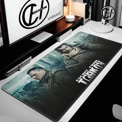 Tapis de souris de jeu Escape From Tarkov XL, nouveau tapis de souris HD pour la maison, tapis de bureau XXL, tapis de souris antidérapant en caoutchouc naturel, tapis de souris de bureau