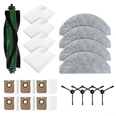 As Shown Robot Vacuum Accessories Cleaning Accessory For Robot Filter Mop Pad Replacement Parts Kit Stubborn Stains Removal