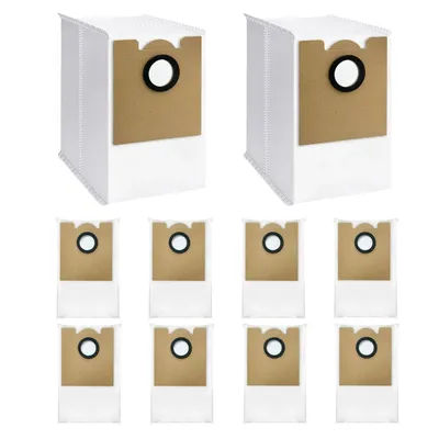 10 PACK Replacement Dust Bags for Lefant M2 Pro, M2S Pro,M2 Plus Robot Vacuum Cleaner, HEPA Filter Compatible Dustbags