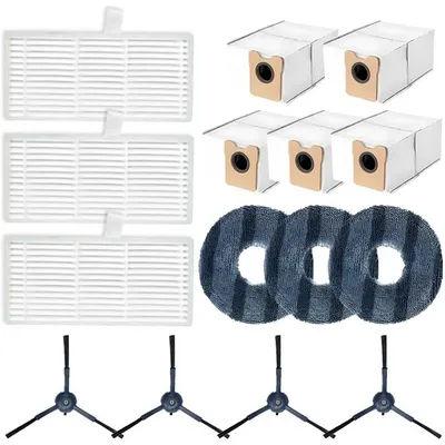 ABUD For Eufy Omni C20 Robot Vacuum Cleaner Side Brush Hepa Filter Mop Cloth Dust Bags Replacement Parts