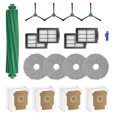 M04K For Irobot Roomba 505X Combo/Plus 405/505/507 Replacement Parts Kit 18PCS Robot Vacuum Cleaner Compatible