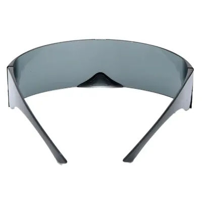 Funny -piece Narrow Futuristic Space Robot Sunglasses Halloween Party Glasses