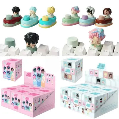 Spot Genuine Alien Stage Baby Series Mechanical Keycap Blind Box Trendy Toys Birthday Gift For Gamers And Collectors