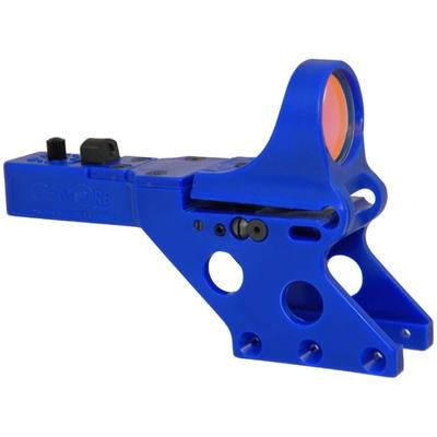 C-MORE Serendipity Red Dot Sight w/Standard SwitchFrame Width .920inBlue 16 MOA SL920BB-16