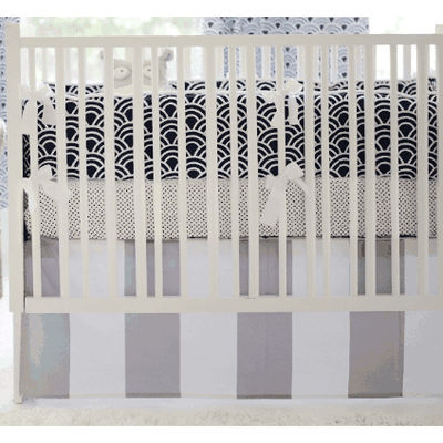 New Arrivals Hampton Bay 2 Piece Crib Bedding Set