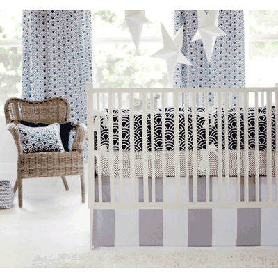 New Arrivals Hampton Bay 4 Piece Crib Bedding Set