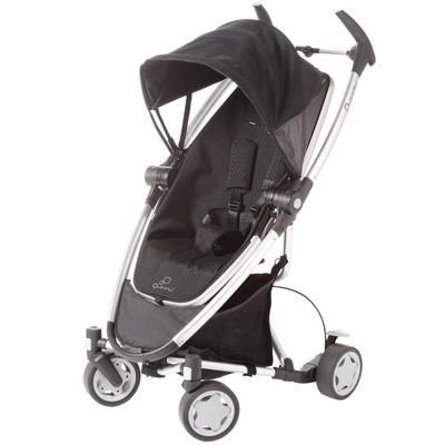 Quinny Zapp Xtra Folding Seat Compact Stroller - Rocking Black