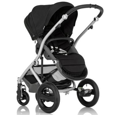 Britax Affinity Complete Stroller, Silver - Black