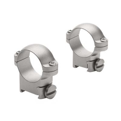 Leupold Sako Ring Mounts 1in Medium Silver - 51719