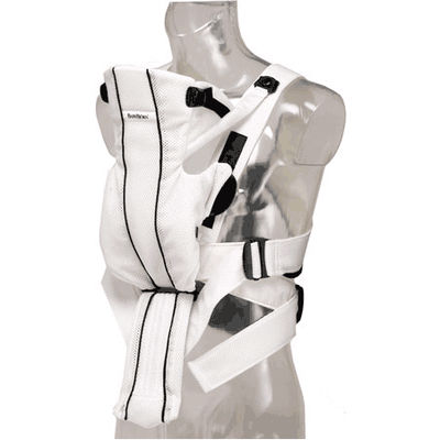BabyBjrn Baby Carrier Active - White, Mesh