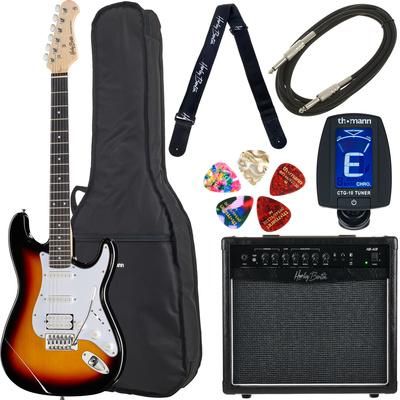 Harley Benton ST-20HSS SB Standard Bundle