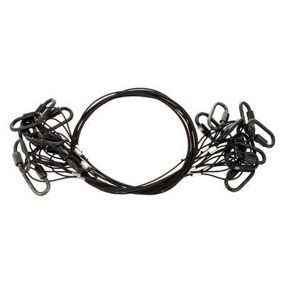 Stairville Safety Set 60cm/1,5mm Bk 10pcs