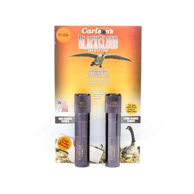 Carlson's Choke Tubes Black Cloud Beretta Optima HP C455 2 Pack MR & LR Titanium 09140