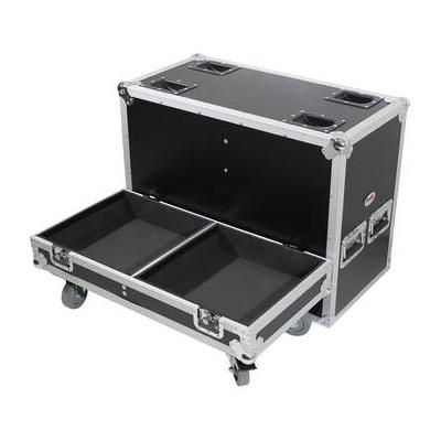 ProX ATA Flight Case for Two QSC-K12 Speakers (Black) X-QSC-K12